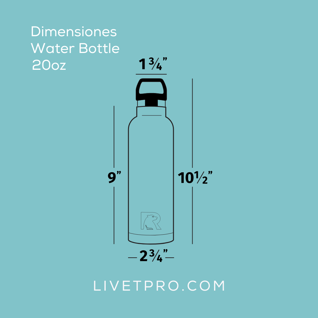 Water Bottle - 20oz (Very Berry)