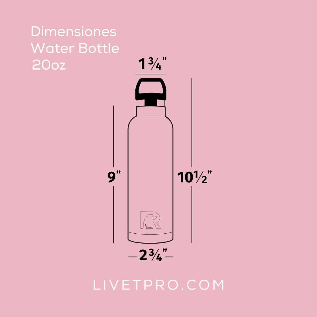 Water Bottle - 20oz (Teal)